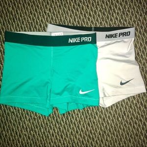 Nike Pro Athletic Shorts